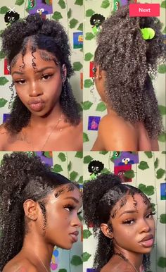 Quick Curly Hairstyles, Protective Hairstyles For Natural Hair, Pelo Afro, Protective Hairstyles Braids, Beautiful Curly Hair, Hairdos For Curly Hair