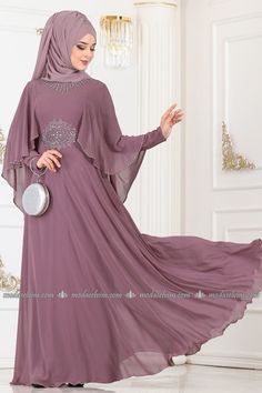 Hijab Outfit, Muslim Fashion, Modest Fashion, Purple, Dresses, Quick Saves