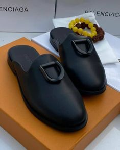 Sizes:40-45 Send a DM to order WhatsApp:08104101651 Half Shoes Men, Mens Luxury Lifestyle, Half Shoes, Funky Shoes, African Men Fashion, Loafers Style, African Men, Leather Slippers, Mens Luxury