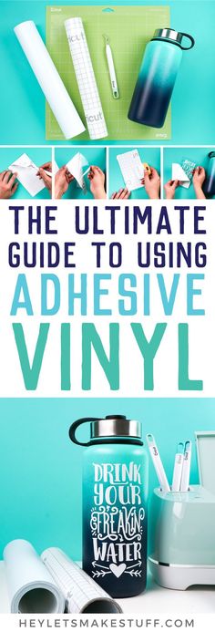 the ultimate guide to using adhesive vinyl