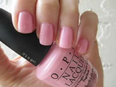 OPI It's a Girl! What a fun favor that would be. Maybe a gift for mommy! Opi Nude Pink Colors, Opi Nail Polish Colors Pink, Its A Girl Opi, Pink Nails Opi, Opi Nail Envy, Opi Pink, Opi Nail Polish Colors, Baby Pink Nails