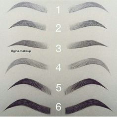 Mekap Mata, Eyebrow Styles, Eyebrow Makeup Tips, How To Draw Eyebrows, Permanent Makeup Eyebrows