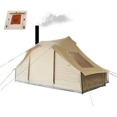 1. Waterproof. The fabric of teepee tent with stove hole is waterproof treated. All seams have been taped well. The floor is made of thick PVC, keep the rain out of this canvas military tent. 2. Tent with wood stove hole. Great hot winter tent. It's a 4 season wall tent. 3. Heavy duty glamping yurt. Besides 300gsm waterproof canvas fabric, center pole and PVC floor, 9pcs wall poles make this canvas yurt sturdy enought to withstand wind, rain or even snow in winter. 4. Easy to get in and out. The Canvas Tent Camping, Bell Tent Glamping, Bell Tent Camping, Canvas Teepee, Wall Stove, Yurt Tent, Canvas Bell Tent, Winter Tent, Wall Tent