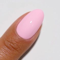 Gel X Colors, Like Pink Nails, Dnd Gel Nail Polish Ideas, Bright Light Pink Nails, Light Pink Sheer Nails, Pink Nail Colors Shades, Dnd Pink Gel Polish Colors, Dnd Pearl Pink, Nails Gel Pink