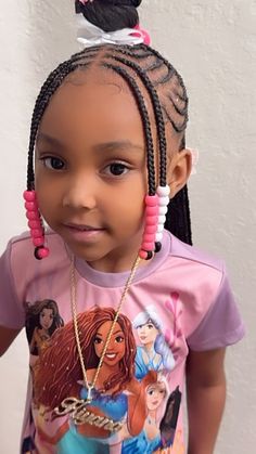 ❌ NO EXTRA PEOPLE ❌ | My Girl Kali 🦋 Freestyle Stitch Pony ✨ #kidsbraids #kidshairstyles #tampabraider #tampabraids #tampahairstylist #tampahair #tampabraiders... | Instagram Straight Up For Kids, Kids Two Braided Ponytails, Kid Stitch Braids, Braid Ideas For Kids, Back To School Hairstyles For Kids, Kids' Hairstyles, Cute Toddler Hairstyles, Black Kids Braids Hairstyles