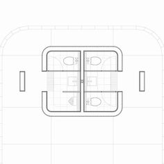 an aerial view of the floor plan for a house