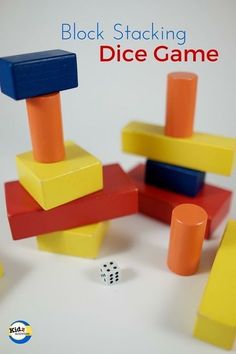 an image of block stacking dice game