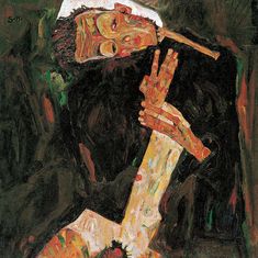 Egon Schiele's Hands and Hip Hop Gestures | DailyArt Magazine Australian Painters, National Gallery Of Art, Trademark Fine Art, Anton, Stretched Canvas Prints, Self Portrait