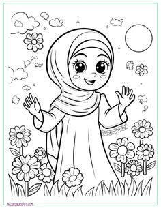 39 Free Printable Ramadan Coloring Pages for the Season Doodles For Kids, Islamic Designs