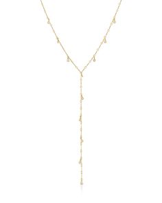 Product Details AAAAA Cubic Zirconia Lariat drop length is 5 inches Necklace length is adjustable from 19 to 21 inches Safe for sensitive skin Necklace Stack, Gold Lariat Necklace, Preppy Jewelry, Jewelry Design Drawing, Jewelry Lookbook, Lariat Necklace, Drop Necklace, Ear Jewelry, Necklace Length