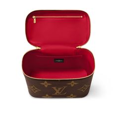 LOUIS VUITTON® - Nice Bb - Monogram Monogram Reverse Louis Vuttion, Bb Monogram, Reverse Canvas, Trunk Bag, Latest Bags, Toiletry Pouch, Louis Vuitton Official, Wallet Pouch, Monogram Bag