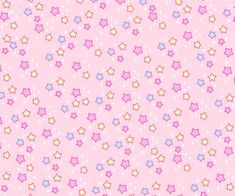 pastel stars on a pink background