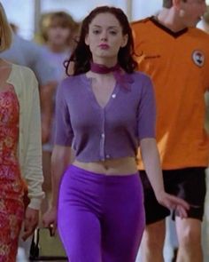 Retro Looks, Early 2000s Fashion, Purple Outfits, Little Outfits, Fashion Tv