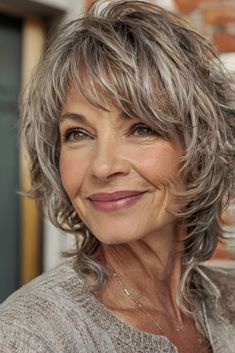 Lob Haircut With Bangs, Shaggy Cut, Stuffed Meatloaf, Best Hairstyles For Women, Easy Care Hairstyles, Short Hair Trends, The Best Hairstyles