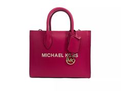 Style: Michael Kors Mirella Small Top Zip Shopper Tote Crossbody Bag (Electric Pink)
Material: Pebbled Leather
Features: Adjustable/Detachable Crossbody Strap, Inner Zip and Slip Pockets, Jacquard Lining, Zip Closure
Measures:24.13 cm W x 19.05 cm H x 8.89 cm D Mens Keychains, Mens Travel Bag, Backpack Travel Bag, Zipped Bag, Shopper Tote, Leather Accessories, Clutch Handbag, Mens Belts, Crossbody Strap