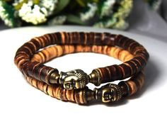 Men's Buddha Bracelet – BlueStoneRiver Mens Yoga, Surfer Jewelry, Bracelets Men, Men Bracelets, Buddha Bracelets, Bracelet Stone