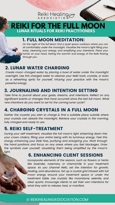 The full moon is a time of heightened energy, illumination, and completion. For Reiki practitioners, this lunar phase offers a unique opportunity to amplify healing, set potent intentions, and engage in deep spiritual practices. Integrating full moon rituals into your Reiki practice can enhance your connection to the lunar cycle and maximize the healing potential of your sessions. Reiki Aesthetic, Moon Cycling, Reiki Benefits, Massage School, Full Moon Rituals, Reiki Practice, Full Moon Meditation, Reiki Room, Healing Symbols