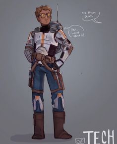 Tech Bad Batch, Bad Batch Fanart, Star Wars Drawings, Bad Batch, Ahsoka Tano, Star Wars Fan Art, Star Wars Pictures, Clone Trooper, Star Wars Fandom