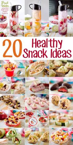 20 healthy snack ideas that are easy to make