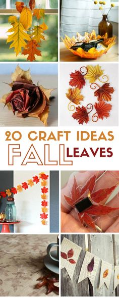 fall crafts for kids that are easy to make