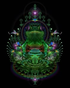 #samuelferrand Nature Medicine, Android Jones, Solar Punk, Art Cyberpunk, Art Trippy, Alex Grey, Vision Quest, Psy Art, Pagan Art