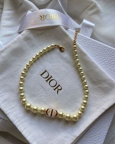 Dior Pearl Choker, Victorian Accessories, Dope Jewelry Accessories, Dior Necklace, A Night At The Opera, Expensive Jewelry Luxury, Luxe Jewelry, Dior Jewelry, Dior Beauty