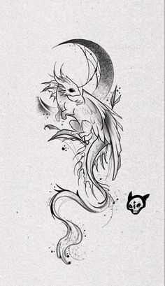 Cute Dragon Drawing, Mystical Tattoos, Desain Buklet, Dragon Sketch, Cute Little Tattoos, Dragon Tattoo Designs, Tattoo Style Drawings, Dragon Drawing