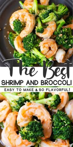 the best shrimp and broccoli easy to make and flavorful