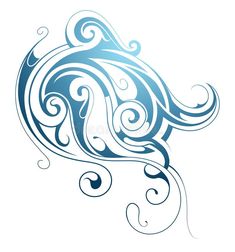 Water Tattoos, Swirl Tattoo, Water Symbol, Water Swirl, Letter Art Design, Human Anatomy Drawing, Hand Lettering Art