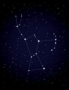 the star in the night sky with many stars