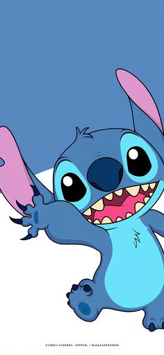 Disney Stitch Wallpaper Iphone, Stitch Disney Wallpapers, Cute Stitch Wallpapers Iphone, Stitch Iphone Wallpaper, Disney Art Of Animation, School Art Activities, Disney Cuties