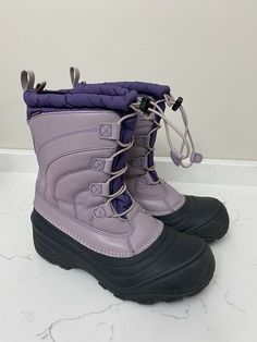 The North Face Girls Waterproof Snow Boots Size 5. Womens Snow Boots, North Face Girls, Waterproof Snow Boots, Sorel Winter Boot, Waterproof Boots, Fashion Sewing, Snow Boots, Winter Boots, Winter Boot