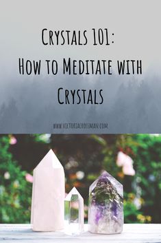 Want to know how to deepen your meditation with crystals or use them in meditation? Check out this blog! #crystals #crystalhealing #lightworker #crystalmeditation #meditation #tarot #holistic Meditate With Crystals, Meditating With Crystals, Crystals Cleansing, Everyday Witchcraft, Crystals 101, Crystals Magic, Crystal Magick, Moon Crystals, Birth Stones