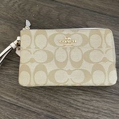 Like New Double Zip Wallet Without Tags Zip Wallet, Coach Bags, Wallets, Bag Lady, Like New, Wallet, Tags, Women Shopping, Color