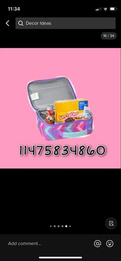 an open suitcase sitting on top of a pink and black background with the words in russian below it