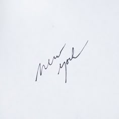 an autographed photograph of a person's name