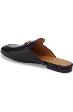 Product Image 2 Elegant Gucci Loafers With Leather Footbed, Gucci Slip-on Loafers For Work, Luxury Slip-on Mules For Work, Timeless Gucci Slip-on Loafers, Classic Almond Toe Mules For Office, Classic Almond Toe Mules For Business, Gucci Leather Loafers For Work, Classic Business Slip-on Mules, Classic Slip-on Business Mules