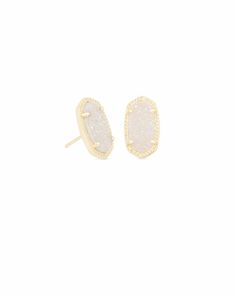 Casual Earrings, Kendra Scott Earrings, Gold Stud Earrings, Ivory Pearl, Small Earrings Studs, Delicate Details, Gold Stud, Gold Earrings Studs, Gold Studs