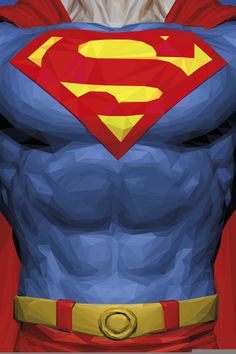 an image of a man with superman's chest