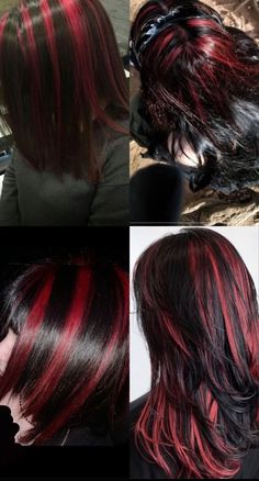 Skunk Hair, Hair Color Streaks, Dyed Hair Inspiration, Hair Inspiration Short, Hairstyles For Layered Hair, Pretty Hair Color, Hair Stylies