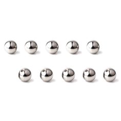 Belly Button Ring Balls 5mm, Replacement Navel Ring Ball- Set of 3, 5 or 10, Belly Ring Top Balls, Navel Ring Balls, Body Jewelry Parts, 14g Dermal Piercing Jewelry, Jewelry Piercing, Dermal Piercing, Gift Inspo, Navel Ring, Body Jewelry Piercing, Belly Button Ring, Button Ring, Navel Rings