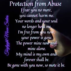 Protection Spell From Abuser, Karmic Cleansing Spell, Witchy Spells, Witch Quotes