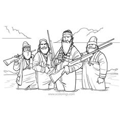 Color Sheets, Duck Dynasty, Coloring Sheets, Coloring Page, Coloring Pages, Resolution, Drawings, Memes, Color