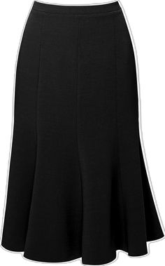 Elegant Fitted Pencil Skirt For Office, Elegant Fitted Pencil Skirt For Workwear, Classic Fitted Midi Bottoms, Fitted Classic Midi Length Bottoms, Elegant Tailored Skirt For Office, Tailored Elegant Skirt For Office, Structured Lined Skirt For Work, Structured Workwear Lined Skirt, Classic Business Casual Skirt