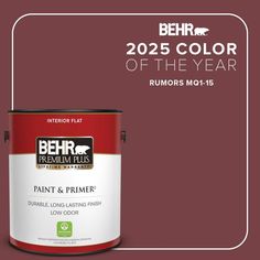 the behr color of the year paint and primer is available in two different colors