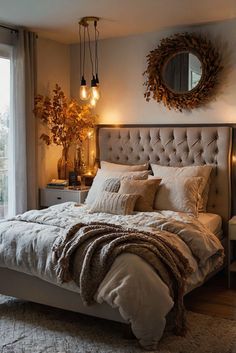 Fall Furniture , Autumn Cozy Fall ,Decor Easy Fall ,
Decor Neutral Fall ,Decor Fall ,Decor Inspiration ,Fall Decor Ideas Fall Bedroom Decor Cozy, Comfy Space, Sherwin Williams White, Fall Bedroom Ideas, Cozy Bedroom Design, Summer Porch Decor, Fall Bedroom Decor