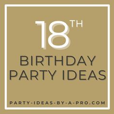 18th Birthday Party Ideas by an Award-Winning Professional Party Planner 18th Birthday Party Ideas, 18th Birthday Party, 18th Birthday, Party Planner, Birthday Party Ideas, Birthday Parties, Party Ideas, Birthday Party, Birthday