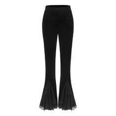 The Daphne Velvet Pants, where drama meets divine. Crafted from sumptuous black velvet for a touch of timeless elegance, these pants are the whole package. The loose waist design effortlessly marries comfort with style, allowing for easy wear and removal while accentuating the graceful contours of the female form. Chic Velvet Bottoms For Formal Occasions, Black Fitted Velvet Pants, Black Velvet Bottoms For Night Out, Velvet Wide Leg Full Length Party Pants, Fitted Black Velvet Pants, Velvet Full Length Wide Leg Party Pants, Velvet Wide Leg Pants For Party, Chic Velvet Formal Pants, Elegant Velvet Trousers