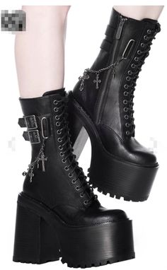 Rogue Boots, High Heel Platform Boots, Alternative Shoes, Goth Shoes, Goth Boots, Gothic Boots, 2010 Fashion, Gothic Shoes, Dr Shoes