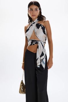 Wrap Scarf - Nautilus | Cin Cin Swimwear and Resortwear The Nautilus, Sarong Wrap, Free Scarf, Scarf Top, Party Look, Wrap Scarf, Chic Top, Dress Robes, Nautilus